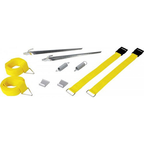Kit de fixation anti-tempête TIE DOWN S pour stores F45S & F65 Fiamma - coloris jaune - CS10716