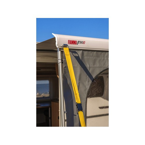 Kit de fixation anti-tempête TIE DOWN S pour stores F45S & F65 Fiamma - coloris jaune - CS10716