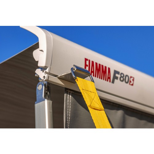 Kit de fixation anti-tempête TIE DOWN S pour stores F45S & F65 Fiamma - coloris jaune - CS10716