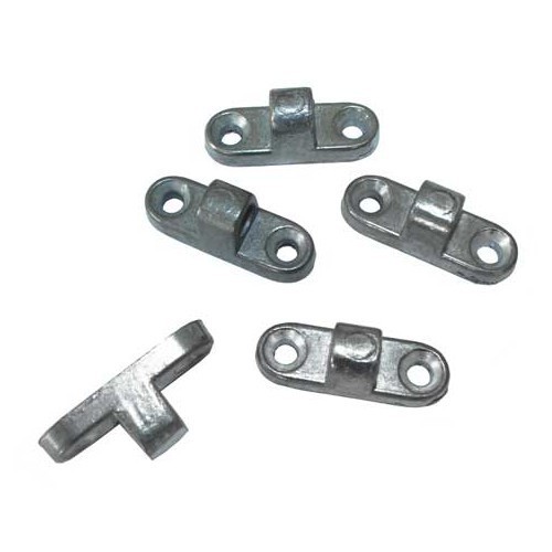  Pontets verticaux en aluminium - par 5 - CS10786-1 