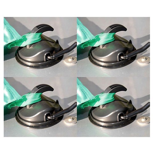     
                
                
    Kit de 4 ventouses de fixation pour auvent - Ø 100 mm - 10 kg - CS10863

