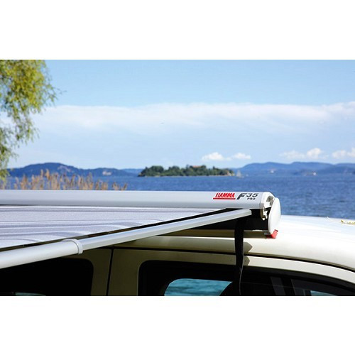 Fiamma F35 PRO 220 awning grey case and feet - CS11477