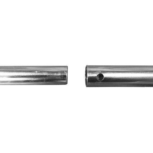  Barra de bolsillo antiagua de acero galvanizado Ø 19x22 mm Lg: 165-255 cm - CS11515-5 