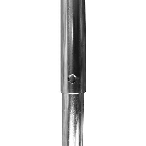  Barra de bolsillo antiagua de acero galvanizado Ø 19x22 mm Lg: 165-255 cm - CS11515-6 