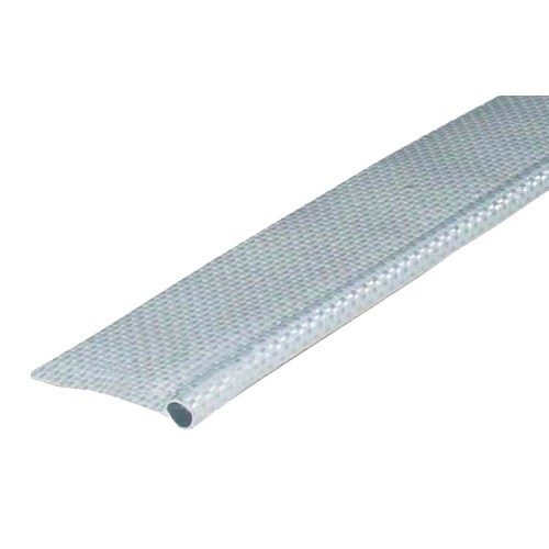  Jonc textile gris clair diamètre 7.5 mm HINDERMANN - Longueur: 5 m ajustable - CS11588 
