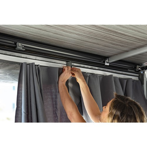 Fiamma CURTAINS KIT SMOKE set of 2 curtains - CS11709