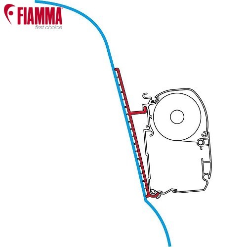  KIT FIBERGLASS ROOF adapter for F45S Fiamma blinds - CS11873 