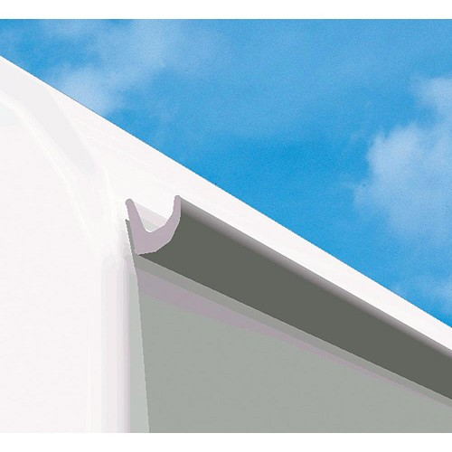 Gutter OMNIGUTTER THULE 3.5m for Thule blinds series 5 and 8 - Strip of 4.5 m - CS12112