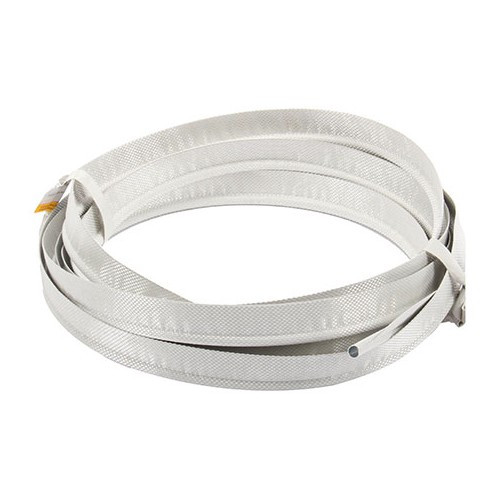  White textile cord diameter 5 mm HINDERMANN- per meter - CS12377-1 