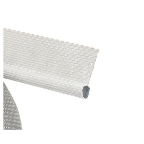  Cordón textil blanco diámetro 5 mm HINDERMANN- por metro - CS12377 