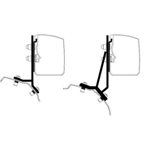  Oministore 3200 THULE awning mounting adapter - for Ford Transit/Tourneo Custom - CS12422 