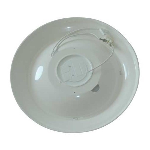 Halogen ceiling light type G4 - 10W - white colour - on/off switch - for motorhomes and caravans. - CT10144