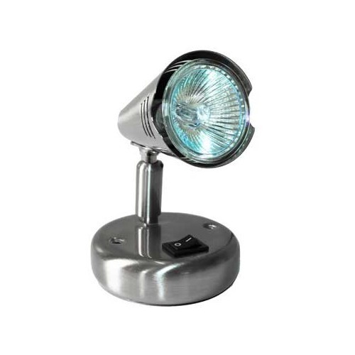 Alu-Standspot G4 -15W - matt verchromt - Ø 86x112 mm - CT10172