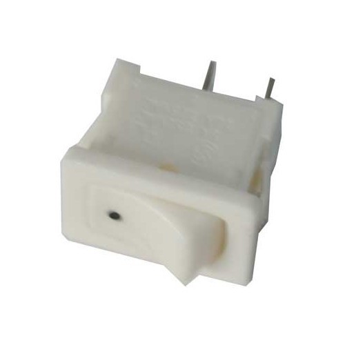  Interruptor de punto de 12 V blanco con balanceo - CT10236 