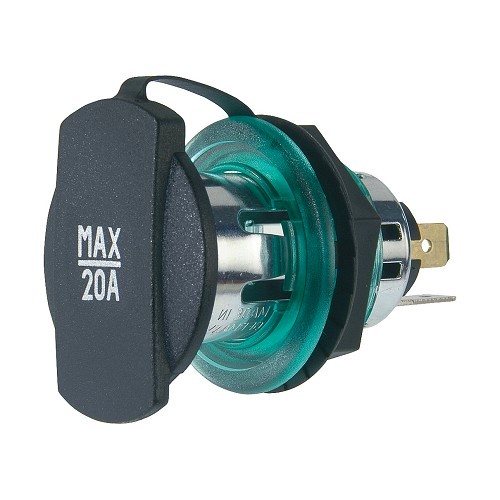 12/24V 20A cover-mounted socket outlet - CT10271-1 