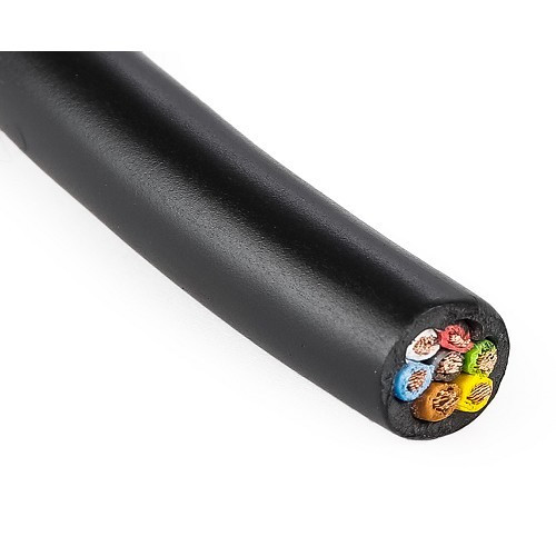     
                
                
    Câble multi souple 7x1.5 mm² au mètre - CT10295
