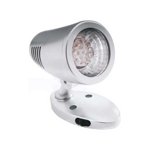  LED-spot op metalen grijze verstelbare standaard - CT10353 