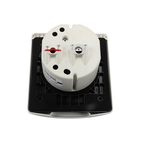 Built-in mixed white female outlet - Schuko 230V - Plug 12V - 2 TV sat - CT10513