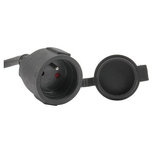 Adattatore prolunga maschio CEE17 / femmina francese 16A - cavo: 60 cm - per camper. - CT10555