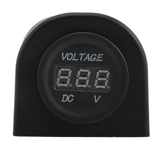  Socle + voltmètre 10-30V - En saillie - CT10585-1 
