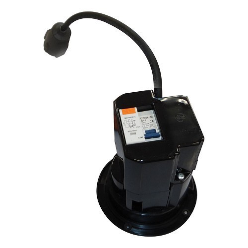 Zoccolo presa esterna 230V maschio CEE17 16A Ø 135 x 160 mm FACOM - CT10617