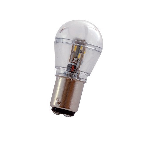 Ampoule P21W LED 60 Lm BA15d 10-30 Volts - CT10672 