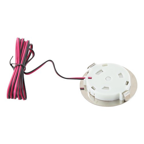 Spot encastrable fixe LED 1.7W 12 V - finition inox brossé - CT10742