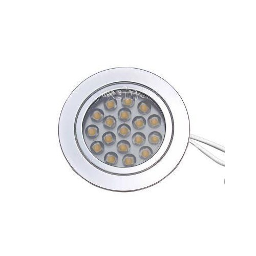     
                
                
    Spot encastrable fixe LED 1.7W 12 V - chrome - CT10743
