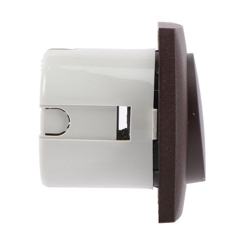 Single brown switch complete with 12V/230V Integro BERKER - CT10784