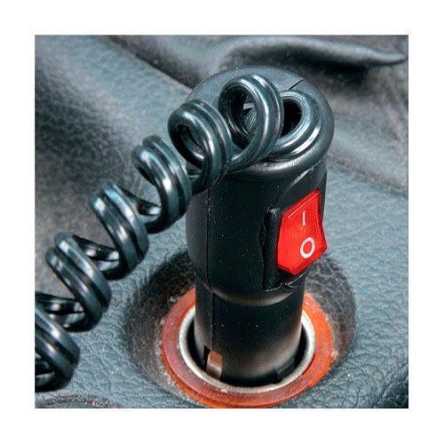 Spina universale 12V 8A 12/21 mm con interruttore - CT10807