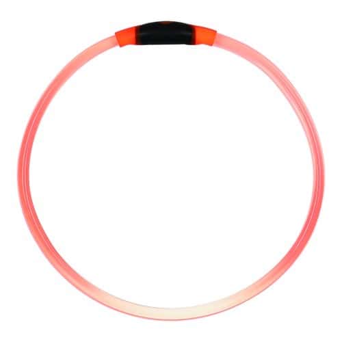  Collier NITEHOWL Safety Necklace NITE IZE pour chiens - orange fluo - CT10820-2 