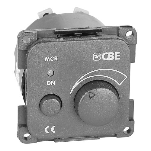  Interruptor variador de 3 A gris Presto - CT10845 