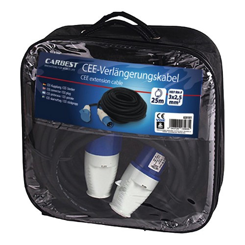 Extension cord for 2 CEE17 sockets - 10 m - top quality - CT10853