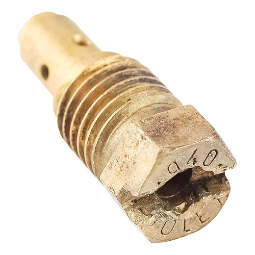     
                
                
    Gicleur stationnaire de ralenti calibre 40 pour 2CV à carburateur Solex - CV10201
