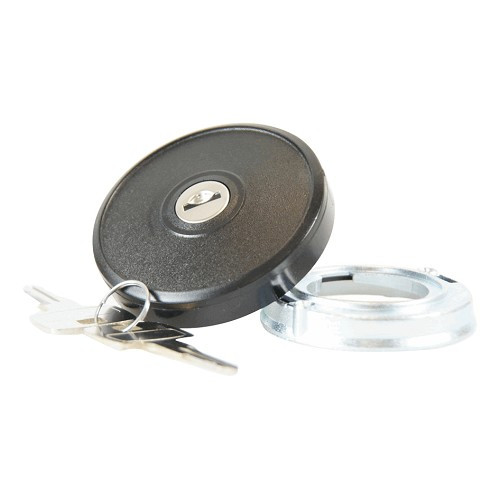     
                
                
    Bouchon de réservoir à clé pour 2CV - plastique - CV10410
