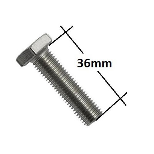  Short fan screw for Dyane - 36mm - CV13360 