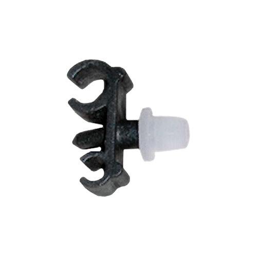 Lot De 50 Clips De Tuyau De Frein Noir - Double Clip Nylon Pour Volkswagen/Audi