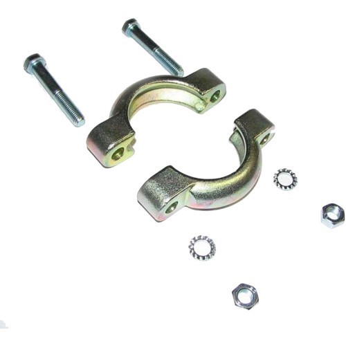  Cast iron clamp for front exhaust silencer (horned) on AMI - Diameter 47mm - CV15508 