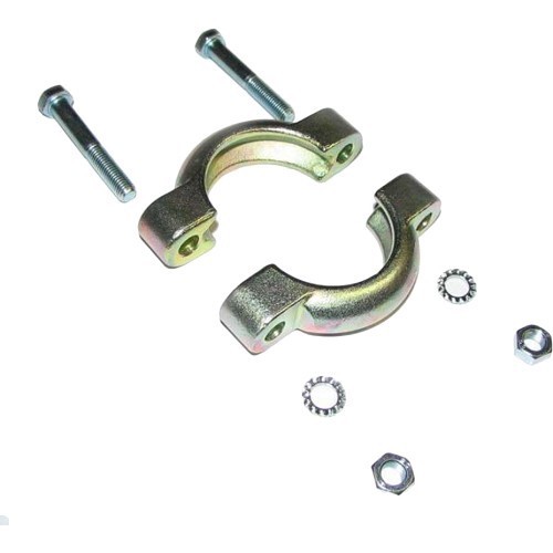  Cast iron clamp for front exhaust silencer (horned) on AMI - Diameter 49mm - CV15510 