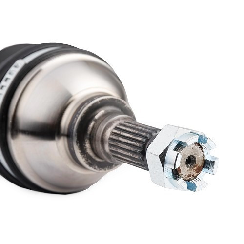 22 Albero di trasmissione scanalato per AMI 6 e AMI 8 dopo il 1968 - lato ruota - 440 mm - CV15818