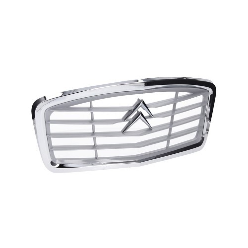     
                
                
    Grey front grille with chrome-plated edges for 2cvs after 1974 - CV20404

