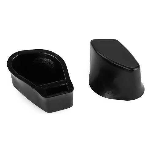     
                
                
    Jeu de 2 embouts de levier de serrure pour 2CV - noir - CV20834
