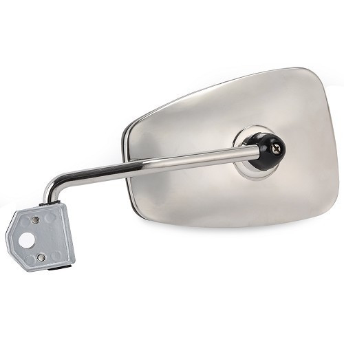  Left wing mirror for 2cvs from 1967 onwards - STAINLESS STEEL - CV21092-1 