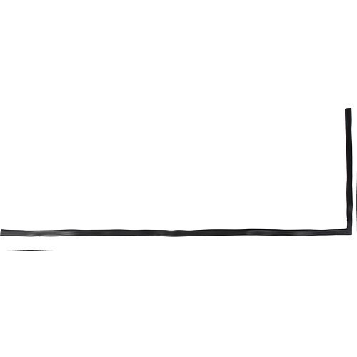 Rear door gasket right for 2cvs (1949-1970) - CV21718