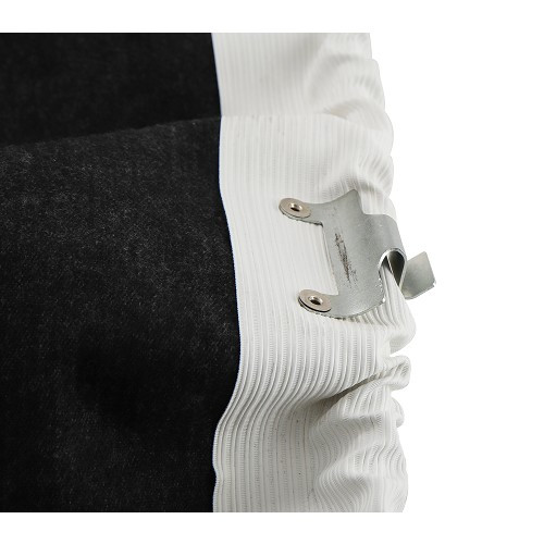 Verdeck France 3 mit Außenbefestigung für 2CV Berline (04/1983-03/1984) - verstärkter Stoff - CV21999