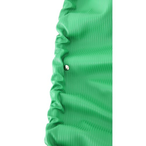  Capote vert tuilerie à fixation intérieure pour 2CV Berline 57 -> - toile renforcée - CV22216-4 