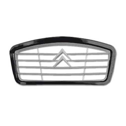     
                
                
    Grey front grille with black edges for 2cv vans from 1974 to 1978 - CV22570
