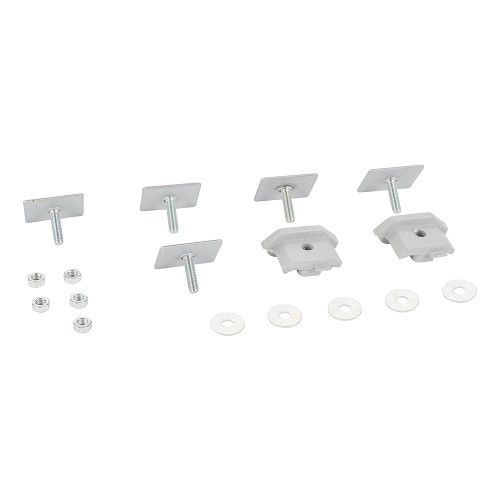 Anello paraurti per 2CV Fourgonnette AK350 e AZU-A (03/1963-09/1972) - grigio - CV22840