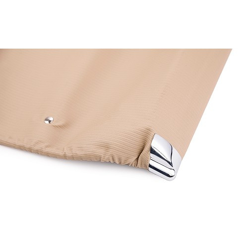     
                
                
    Capote beige albatros pour Citroën DYANE - toile renforcée - CV23005
