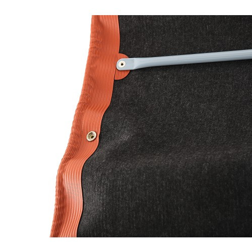 Indian copper hood for DYANE - reinforced canvas - CV23031